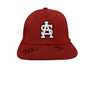 Southern Alabama COLLEGE BASEBALL HAT Flex Fit Cap S With Signatures